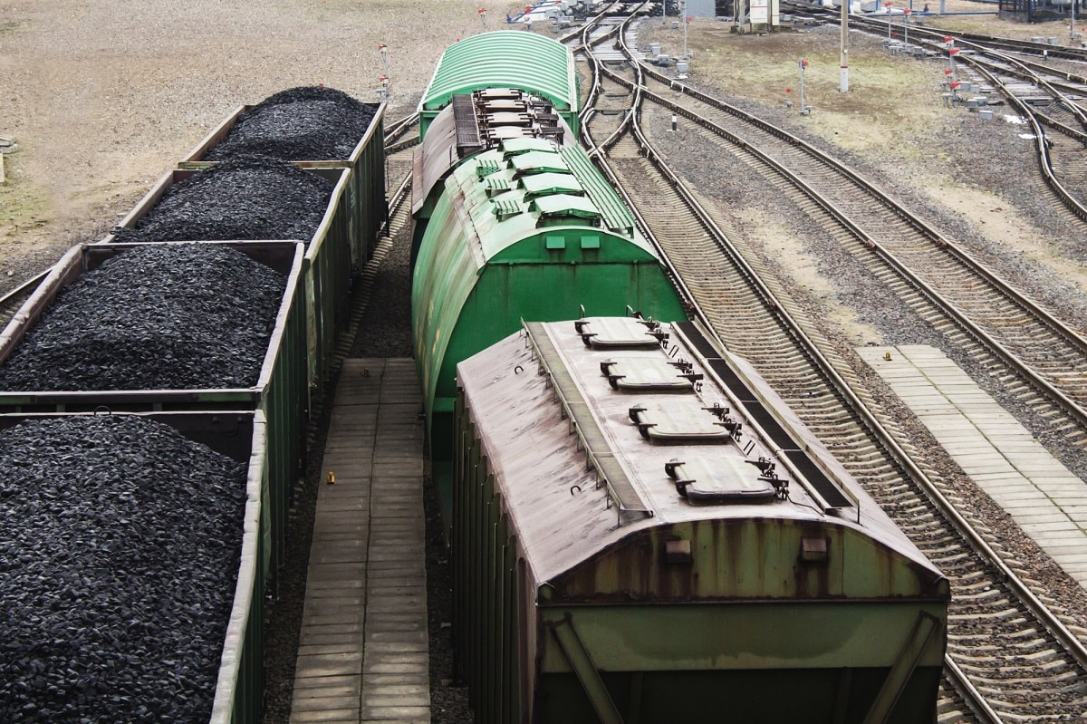 składy węgla na kolei