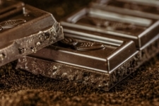 kawałki czekolady